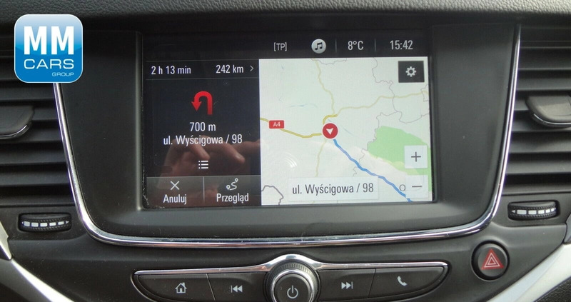 Opel Astra cena 54850 przebieg: 136365, rok produkcji 2021 z Ostroróg małe 191